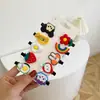 Ponto de atacado grampo de princesa para menina série de frutas cola macia prendedor de franja BB lateral grampo de cabelo infantil