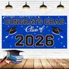 Banner de Fundo da 26ª Nova Série de Formatura Transfronteiriça para Decoração de Festa Interna e Externa