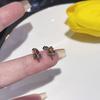 Verão Doce e Cool Design de Nicho Bebida Sorvete Trendy Aço Titânio 316L Piercing de Orelha Stud para Osso da Orelha Brincos Geométricos