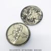 Moeda Comemorativa Radiação Periférica de Animação de Jogo 4 Personalizada Dupla Face Metal Cabeça Cunhada em Relevo
