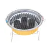 Caja de Lata de Papel Desechable Explosiva Traje de Barbacoa Camping al Aire Libre Picnic Hervidor de Té Caja de Lata de Papel Olla Caliente Portátil