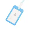 Portatarjetas, Lanyard para Tarjeta de Identificación, Portatarjeta de Identificación de Trabajo, Insignia de Fábrica, Portatarjetas de Nombre Transparente, Insignia Escolar para Estudiantes, Etiqueta de Tarjeta de Autobús, Insignia de Trabajo