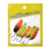 Cebo para Pesca con Señuelo, Superficie Curva Brillante, Hoja de Sauce Colorida, Señuelo de Hierro de 3.5g, Señuelo Duro, Boca de Caballo, Pez de Roca, Señuelo para Trucha