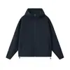 Sudadera con capucha de peso pesado 380g para otoño e invierno, diseño raglán, cuello alto para hombre, sudadera casual de moda para exteriores para mujer