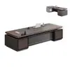 Escritorio y Silla de Oficina Ejecutiva Combinación Simple Moderno Escritorio Ejecutivo Mesa de Presidente Gerente Supervisor Muebles de Oficina de Gama Alta