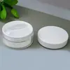 Nueva Botella de Mascarilla para Ojos de Doble Capa de 100g, Botella de Crema de PS de Pared Gruesa Boca Ancha, 60 Parches de Mascarilla para Ojos, Botella de Mascarilla de Crema Desmaquillante