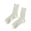 Nuevos calcetines transpirables ultrafinos para niños, calcetines de malla hueca, desodorantes, transpirables, calcetines apilables, combinan con todo, miu, primavera y verano