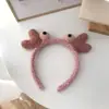 Diadema de Pingüino de Peluche Lindo para Otoño e Invierno, Cabeza de Pez, Celebridad de Internet Femenina, Cara de Dibujos Animados, Para Lavado de Cara, Maquillaje, Presionar el Cabello, Diadema Nueva, Pasador de Pelo, Diadema