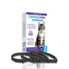 Em estoque, pacote com 4 coleiras calmantes para pets F3 feromônio CAP feromônio coleira calmante para gatos alívio de ansiedade