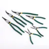 Venta al por mayor del fabricante Alicates para Anillos de Retención de Múltiples Especificaciones 7 pulgadas Alicates para Anillos de Retención Internos y Externos, Alicates para Anillos de Retención de Curva Interna y Externa, Alicates para Anillos de Retención de Resorte