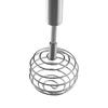 Batidor de huevos manual de acero inoxidable creativo para el hogar, cocina, crema y fideos, varilla para batir huevos de mano, batidor de huevos manual de manivela