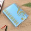 Carpeta Transparente A4 para Partituras Musicales Estudiante Carpeta Musical de Hojas Sueltas Papel Pentagramado Libro de Música Carpeta para Partituras de Piano 80 Páginas Carpeta de Documentos