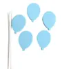 Esponja Decorativa Estrela Pacote com 5 Inserção para Bolo Estrela de Cinco Pontas Espuma Panificação Bolo de Aniversário Inserção de Arame Cartão Balão