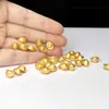 Fio de torção dourado para tecelagem DIY, pequenos acessórios, moedas de cobre, sacos da sorte, lingotes de ouro, pulseiras de preservação de cor, colares, pingentes, acessórios DIY