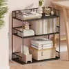 Estante de livros de mesa, carrinho de armazenamento móvel, estante de livros de chão para estudantes, estante de livros para sala de aula do ensino médio, prateleira de armazenamento ao lado da mesa
