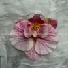 Cabeça de Flor de Orquídea Phalaenopsis Artificial, Textura de Película Impressa em 3D, Buquê Exquisito para Decoração de Casamento e Lembrança
