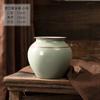 Jingdezhen Florero Cerámico Estilo Chino Nuevo Adornos Clásicos de Celadón Sala de Estar Arreglo Floral Hidropónico Adornos para Sala de Estar del Hogar