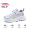 Zapatos para niñas de comercio exterior transfronterizos 2026 verano nuevos zapatos deportivos de malla transpirable para niños mayores y niños pequeños, zapatos infantiles coconut