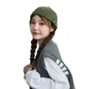 Nuevo Sombrero de Propietario Unisex Otoño e Invierno Cálido Sombrero de Piel de Melón Ajustable Moda Versátil Gorro de Ponerse Sombrero Frío de Letra