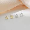 Pendientes de Plata de Ley S925 para Mujer, Pendientes de Lujo Ligero de Verano de Gama Alta al por Mayor, Pendientes de Elegante Diseño de Nicho Nuevo Estilo 2026