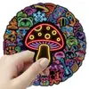 50 piezas de varias pegatinas de neón con citas inspiradoras, animales de dibujos animados, pelotas deportivas, grafitis populares y calcomanías impermeables