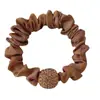 Moda coreana Cuerda con cabeza de cristal taladro de bola Anillo de intestino delgado boutique Cuerda para la cabeza de网红 (red social) para niñas Goma para coleta al por mayor