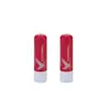Tubo de Lipstick Vacío Cilíndrico Color Rojo Rosa y Blanco de PP Simple Remax