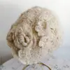 Novo Chapéu de Crochê Retrô Pura Artesanato Manual Chapéu de Crochê Transfronteiriço Cor Sólida Pura Artesanato Manual Inverno Quente Cobertura de Cabeça Chapéu