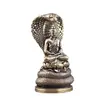 Ornamento de Buda Shakyamuni Olho-Serpente - Artesanato de Cobre de Nicho de Alto Padrão, Exclusivo para E-commerce Transfronteiriço da Amazon e Mercado Cultural & Criativo
