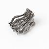 Pinza de Agarre Femenina Metal Mano de Calavera Pequeña Pinza de Agarre Femenina Europea y Americana Exagerada Flequillo Lateral Fragmento Horquilla Personalizada Clip Lateral Tocado