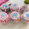 100 Piezas de Anillos de Toalla de Colores para Niños sin Pelo, Gomas para el Cabello para Niñas, Gomas Pequeñas para el Cabello, Bandas Elásticas, Diademas para Bebés y Accesorios para el Cabello