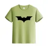Comercio Exterior Verano Color Sólido Algodón Manga Corta Camiseta Ropa Infantil Manga Media Ropa Padre-Hijo Ropa de Clase Logo Impreso Camiseta Básica