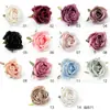 Decoración de Cabeza de Flor Artificial Estilo Ins Materiales para Corona Hecha a Mano DIY Flores Falsas Flores Artificiales Flores de Boda Realistas de Gama Alta