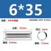 Aço Inoxidável 304 Pino Elástico Gb879 Pino Cilíndrico Pino de Posicionamento Pino de Chaveta Pino de Inserção de Mola m 1.5m3-m1