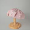 Boina Crema Nube Lazo Transpirable Cara Niña Pequeña Linda Edición Grande Gorra de Pintor Cabeza Grande Combinable