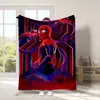 Temu Manta de Franela Transfronteriza de Spider-Man Estampado de Dibujos Animados Manta Engrosada Impresión Digital Fábrica