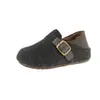 Zapatos tipo Birkenstock para mujer, con 5 cm de altura adicional, forro de felpa, cobertura total, nuevo estilo otoño/invierno 2026, cálidos y engrosados, uso bidireccional, sin cordones, zapatos peludos