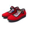 Zapatos de Tela del Viejo Pekín, Zapatos de Rendimiento Antideslizantes de Suela Blanda para Niños, Zapatos de Baile, Zapatos Negros Pequeños, Zapatos Planos para Niñas de Punta Cuadrada