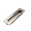 Puxador de Liga de Zinco Sólida com Acabamento Escovado, Puxador Moderno Minimalista Espessado Longo para Gaveta, Guarda-roupa, Porta de Armário 96, Venda Direta de Fábrica
