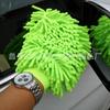 85g 25*17cm guantes grandes largos de terciopelo doble cara chenilla para coche limpieza del hogar huella de oso de forro polar coral para polvo