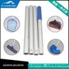 Fabricantes de fontes de haste de rede de piscina fivela de liga de alumínio espessada haste de sucção de limpeza universal haste de salvamento haste telescópica