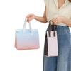 Bolsa Tote Aislada para Llevar Bolsa de Embalaje de Lámina de Aluminio No Tejida Bolsa para Llevar para Té con Leche Barbacoa Catering Se Puede Personalizar para Bebidas