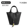 2024 Nuevo Estilo Bolsa Cesta de Verduras Bolso Cubo para Mujer TC Dali Bolso de Alta Calidad Bolso de Mano