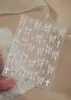Pegatinas para Uñas Serie Mariposa, Calcomanías de Uñas Coloridas con Luz de Concha, Decoración de Pegamento de Tira de Relieve de Celebridad de Internet al por Mayor