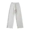 Pantalones de Pierna Ancha Sueltos Estilo Perezoso Verano Nueva Moda Cintura Alta Sueltos Adelgazantes de Largo hasta el Suelo Casuales para Mujer