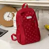 Mochila transfronteriza unisex, estilo coreano de lunares, nicho de viaje, bolsa para deportes al aire libre y senderismo, bolsa casual para la escuela y el trabajo