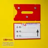 Etiqueta de estante señalización material magnético fuerte tarjeta tarjeta de identificación de almacén tarjeta de material de etiqueta magnética etiqueta de contenedor de estante tarjeta de inventario