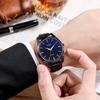 Reloj Casual de Estilo Coreano de Moda, Temperamento Simple para Hombre, Reloj Automático No Mecánico para Estudiante, Artículo Popular de Moda al por Mayor