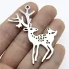 60x47mm 8,2g Multicor Atacado Pingente de Joia DIY Artesanal Animal Fofo Pingente de Veado