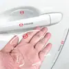 Tira anticolisión para puerta, borde de puerta, pegatina protectora antiarañazos para manija de puerta de coche, pegatina decorativa invisible transparente para manija